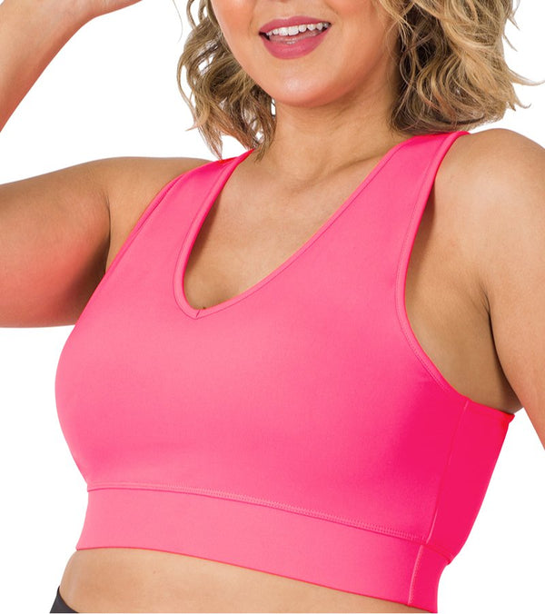 Athletic Racerback Sports Bra